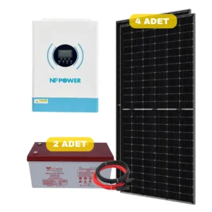 Başlangıç Paket 4 - 3.5kW Off-Grid GES